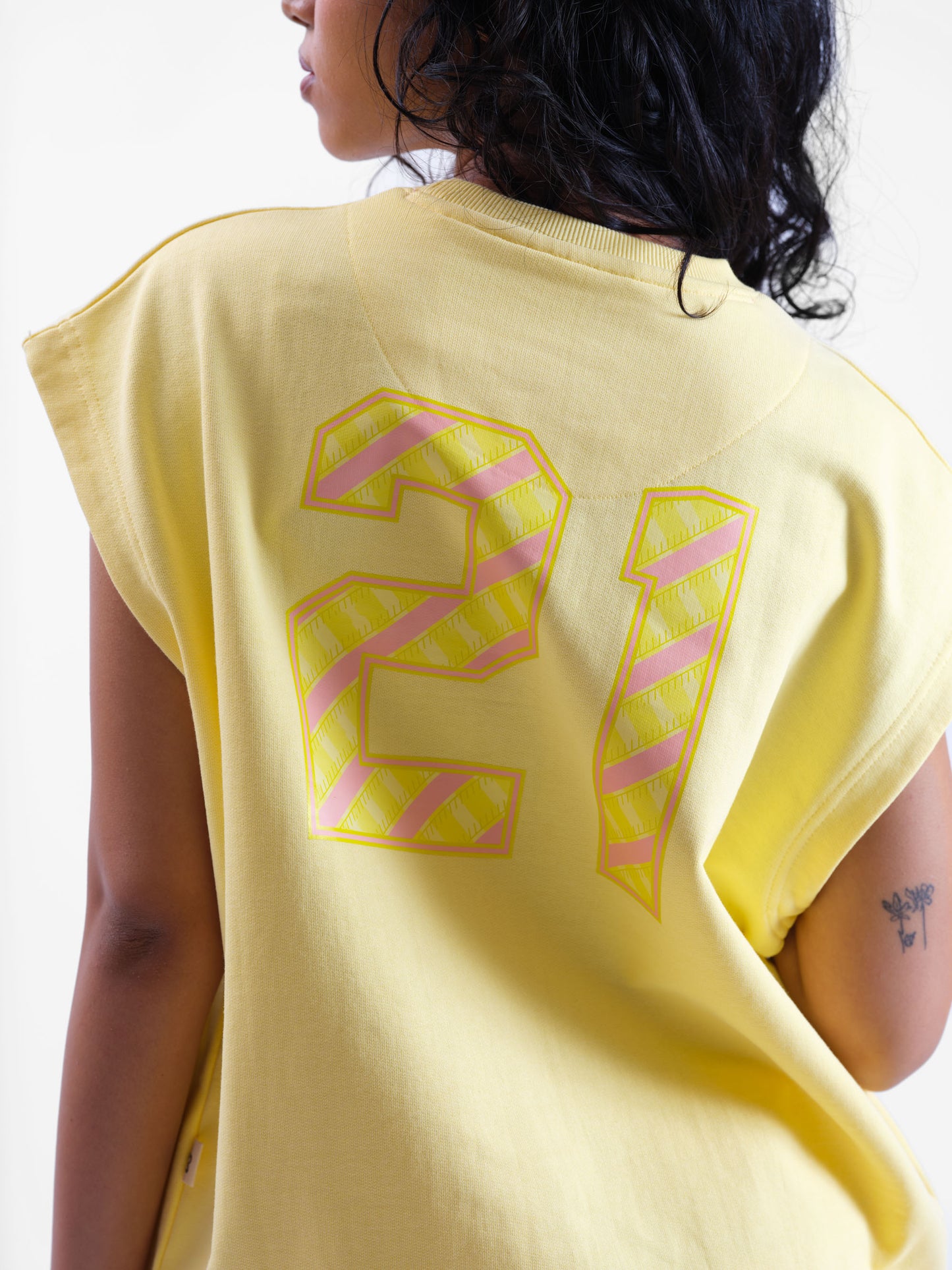 Malle Buttercream Sleeveless Boxy Top