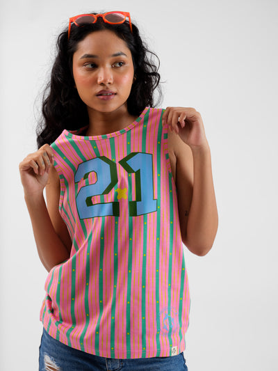 Malle Mischief Managed Racerback Tank Top