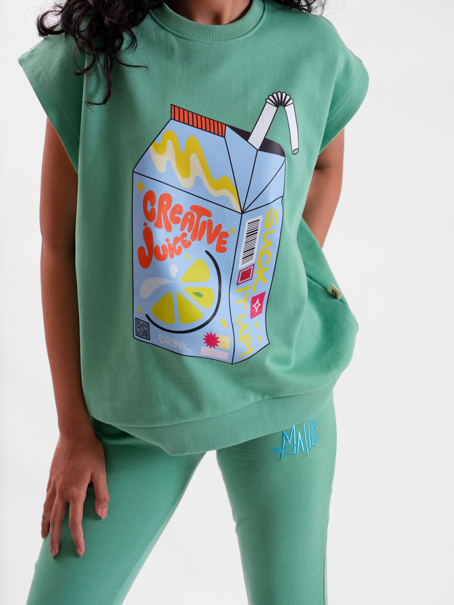 Malle Pomelo Sleeveless Boxy Top