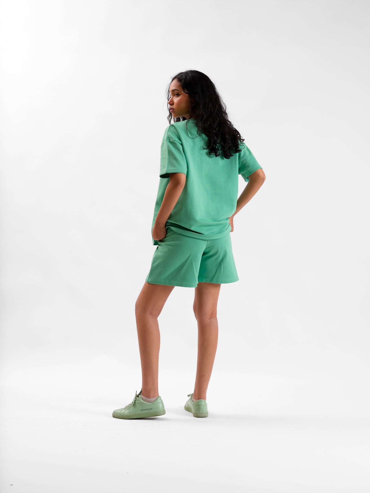 Malle Celadon Unisex Shorts