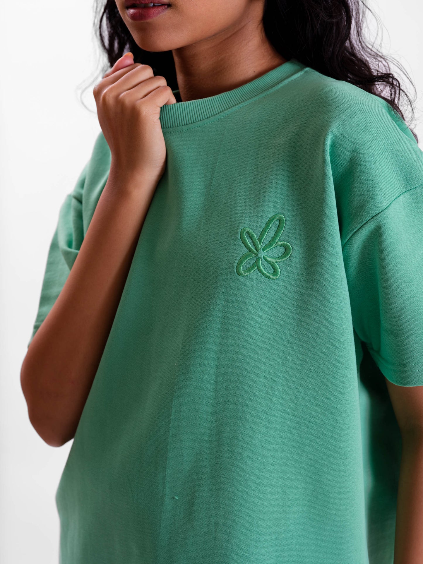 Malle Celadon Oversized T-Shirt