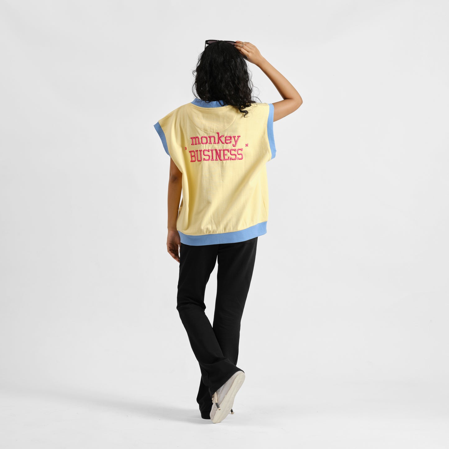 v neck full sleeves cardigan for women