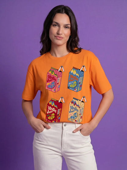 orange women model