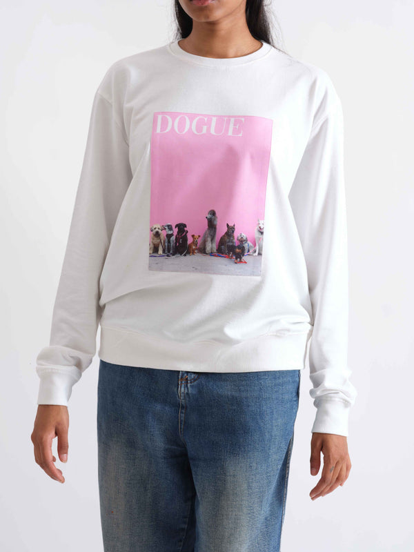 Queens | Sweatshirt | White - Cancelled Plans shop