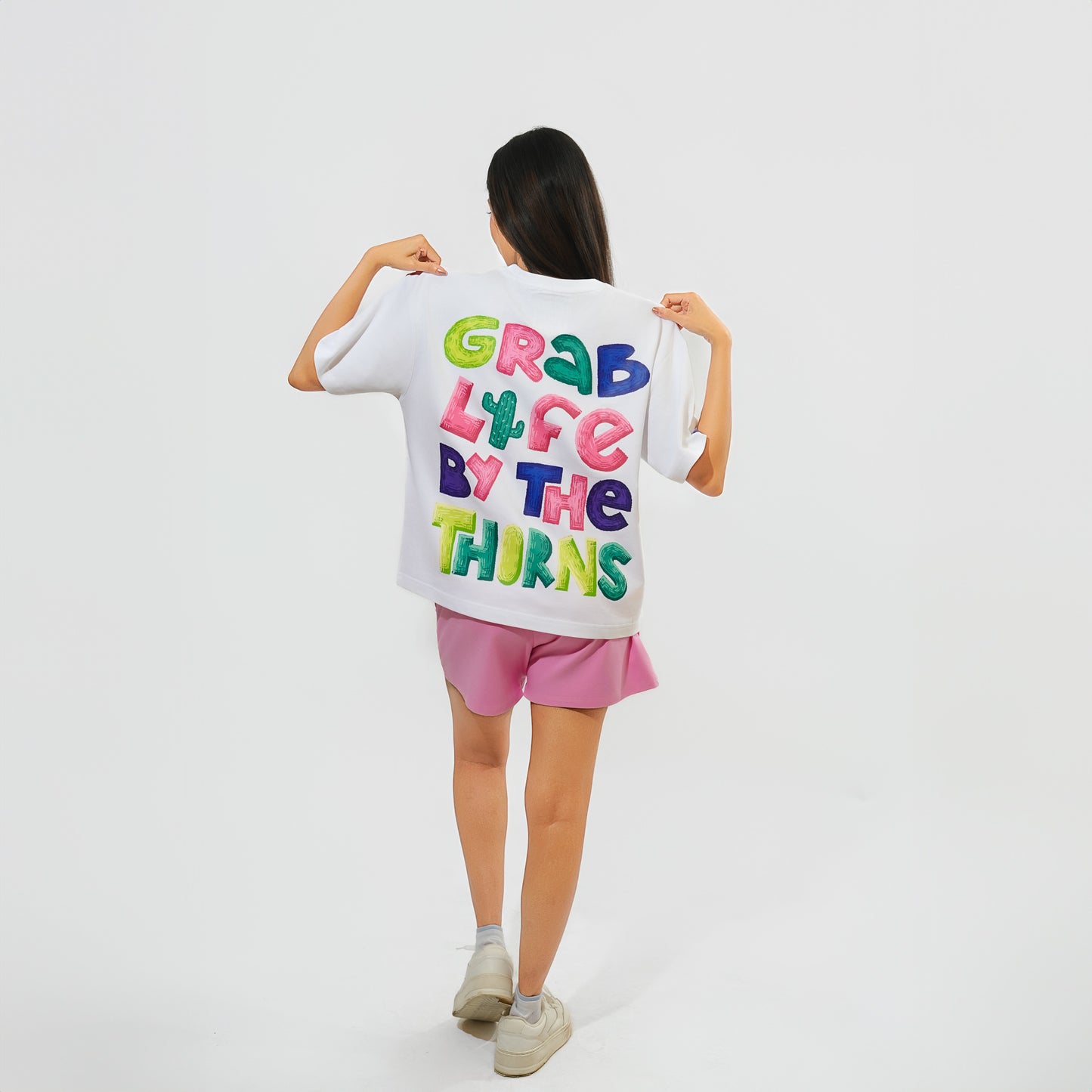 Malle Cactus Ecru Oversized T-Shirt