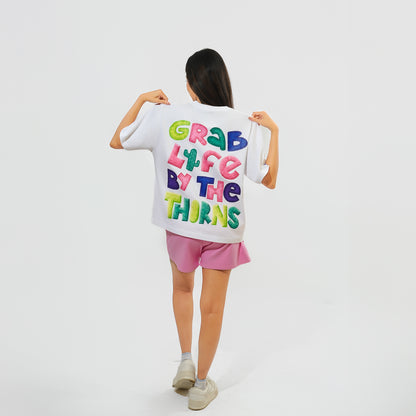 Malle Cactus Ecru Oversized T-Shirt