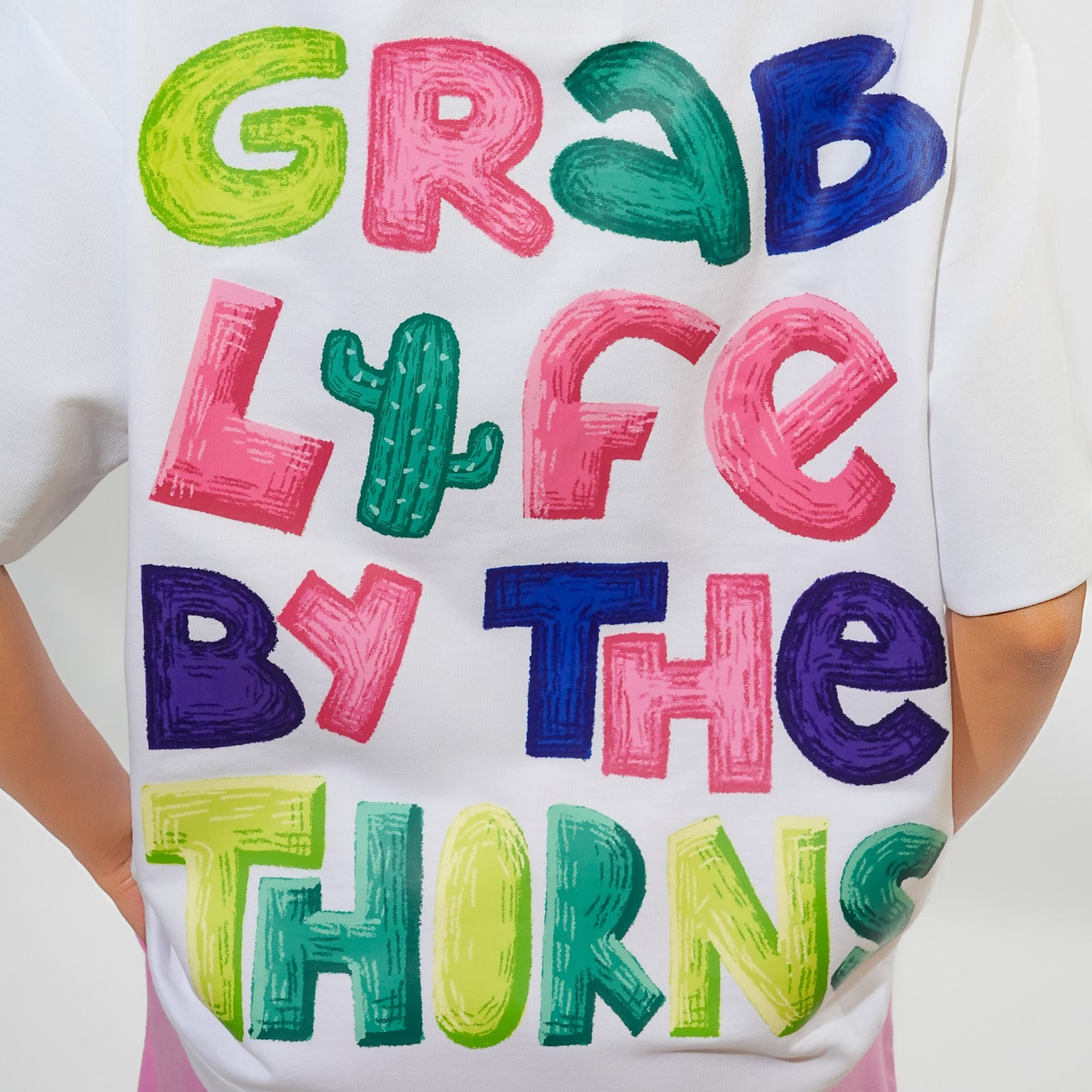 Malle Cactus Ecru Oversized T-Shirt