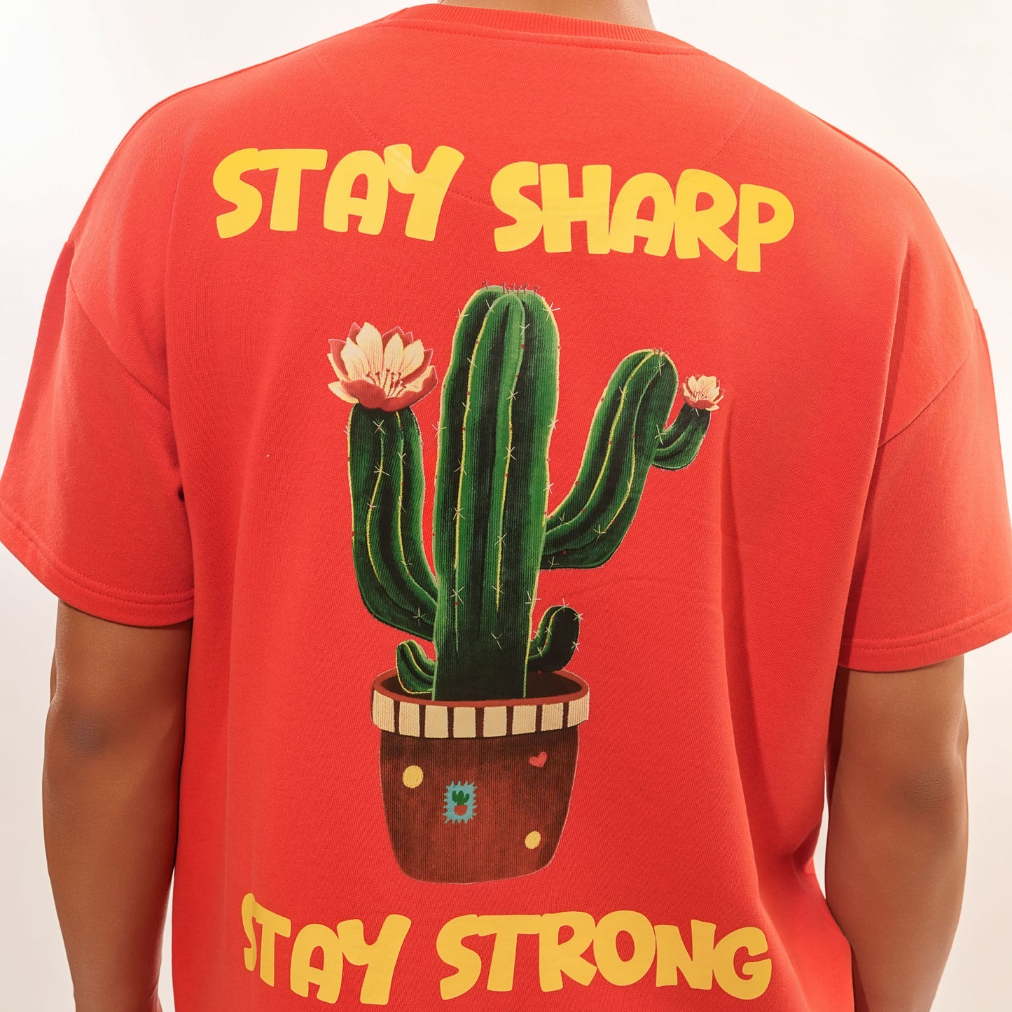 Malle Cactus Tangerine Oversized T-Shirt