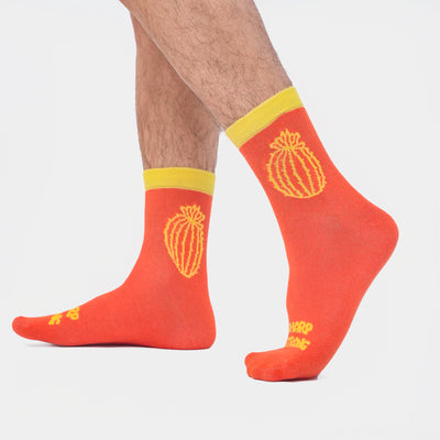 Malle Unisex Stay Sharp Cactus Ankle Length Socks