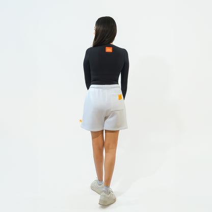 Malle Anxiety Gang Ecru Shorts
