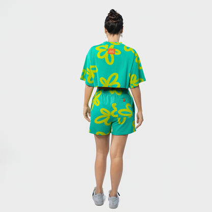 Malle Oversized Floral Shorts