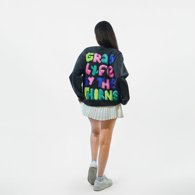 Malle Cactus Black Sweatshirt