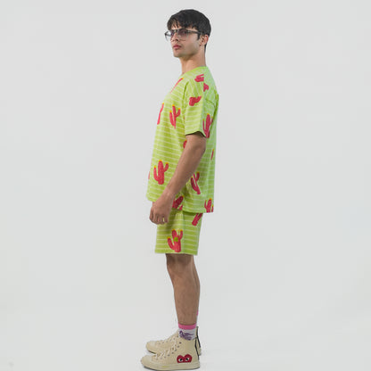 Malle Cactus Lime Oversized T-Shirt