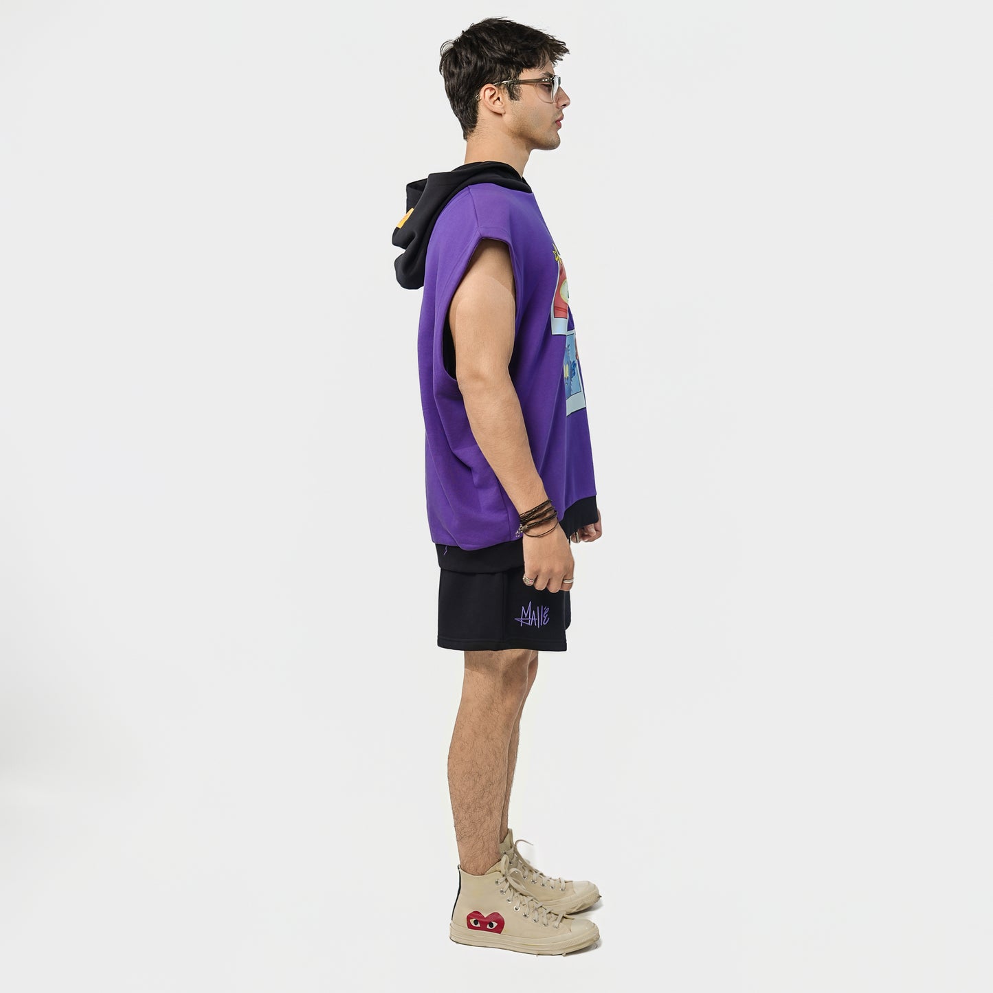 Malle Signature Black Shorts