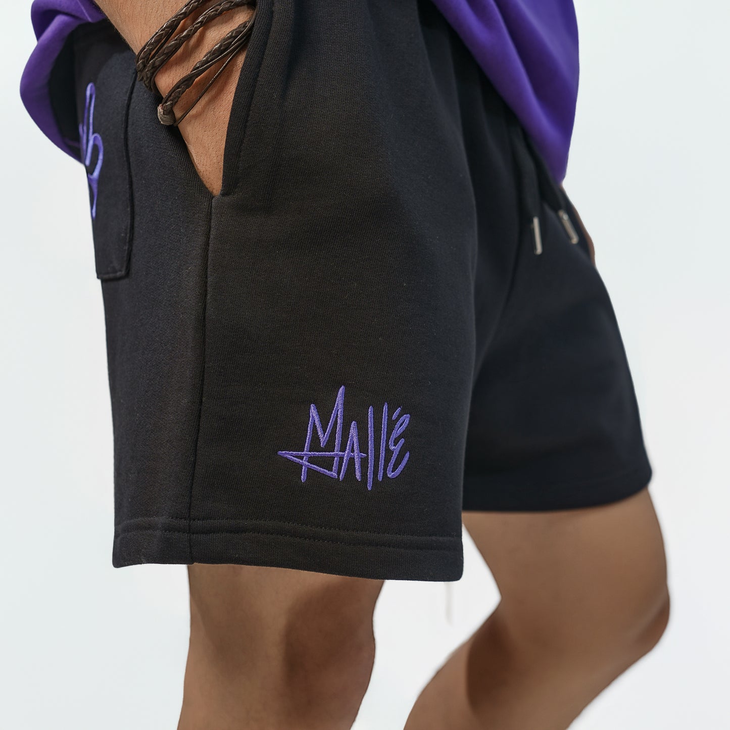 Malle Signature Black Shorts