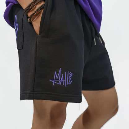Malle Signature Black Shorts
