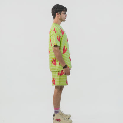Malle Cactus Lime Oversized T-Shirt