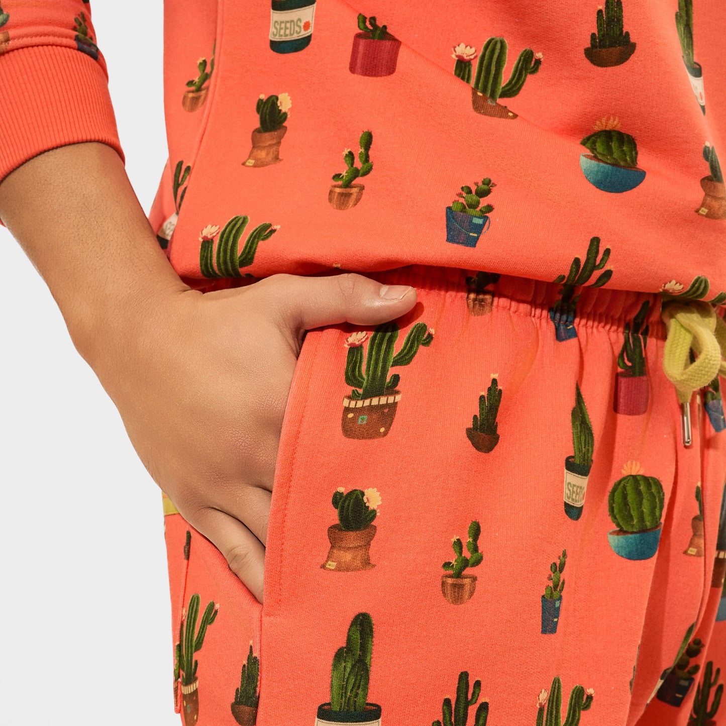 Malle Allover Cactus Tangerine Joggers