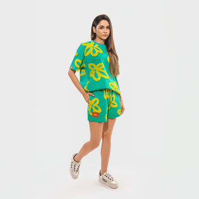 Malle Oversized Floral T-Shirt