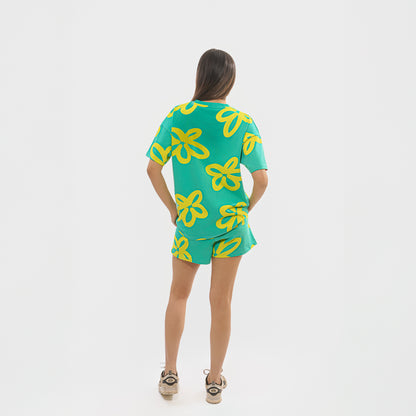 Malle Oversized Floral T-Shirt