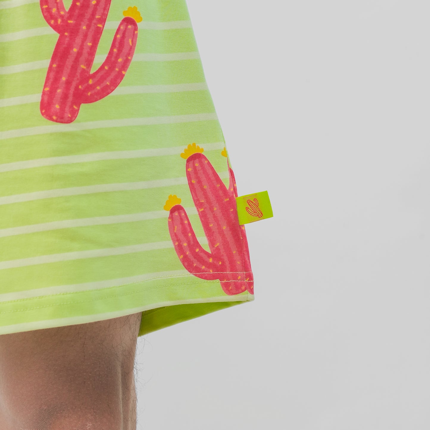 Malle Cactus Lime Oversized T-Shirt