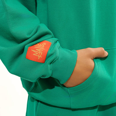 Malle Cactus Teal Hoodie