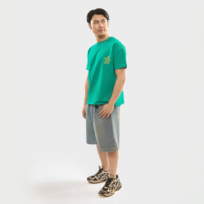 Malle Cactus Teal Oversized T-Shirt