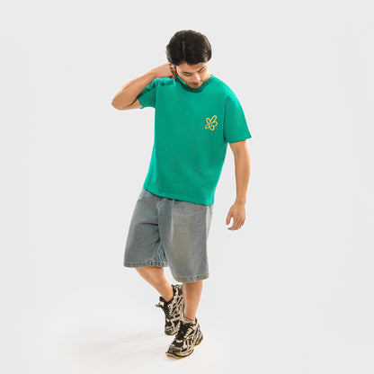 Malle Cactus Teal Oversized T-Shirt