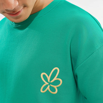 Malle Cactus Teal Oversized T-Shirt