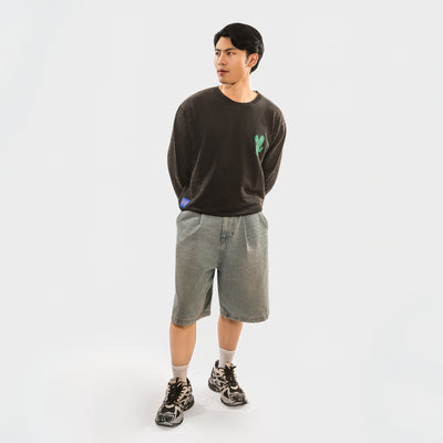 Malle Cactus Black Sweatshirt