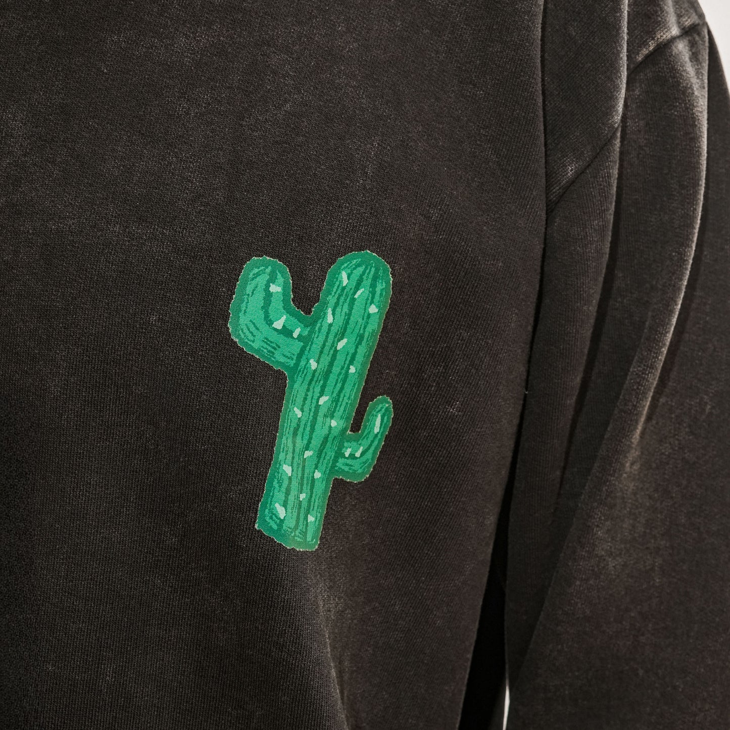 Malle Cactus Black Sweatshirt