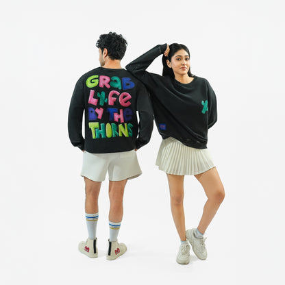 Malle Cactus Black Sweatshirt