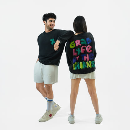 Malle Cactus Black Sweatshirt