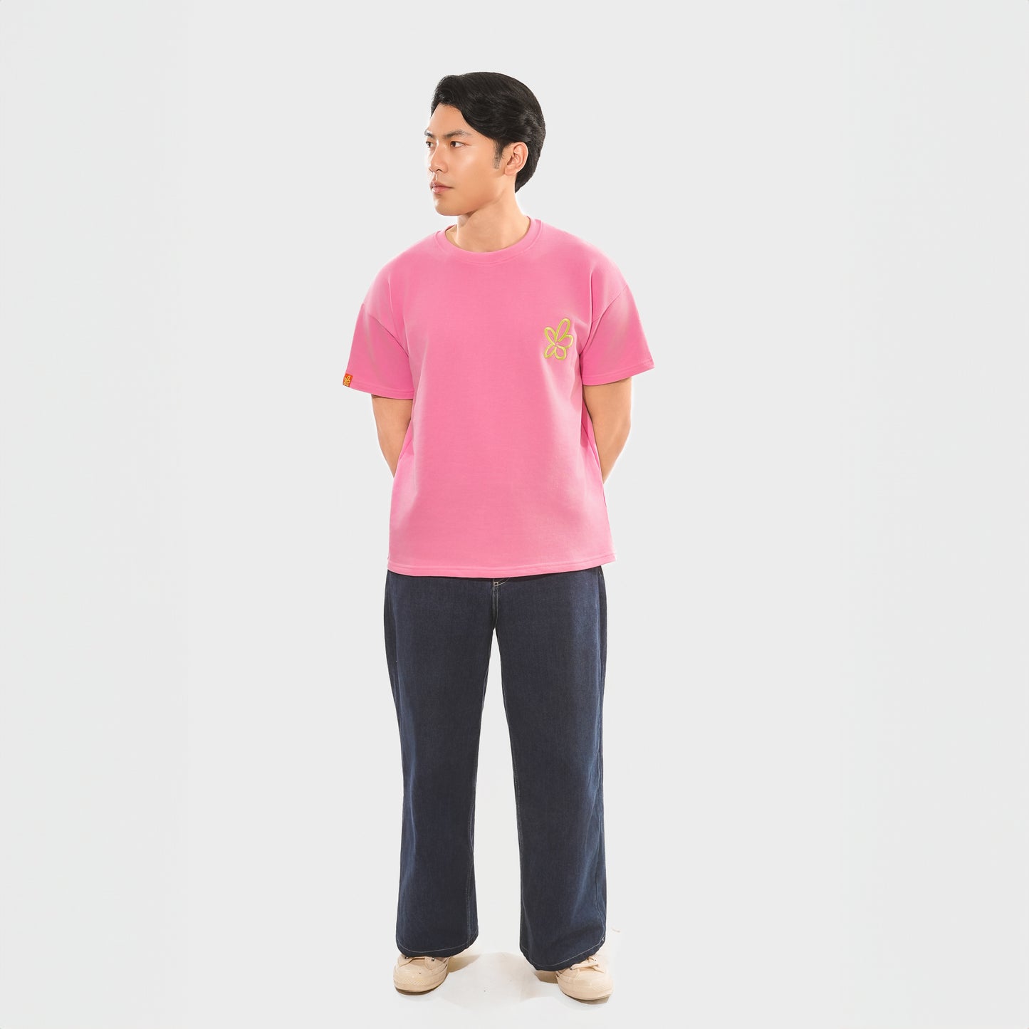 Malle Signature Pink Oversized T-Shirt