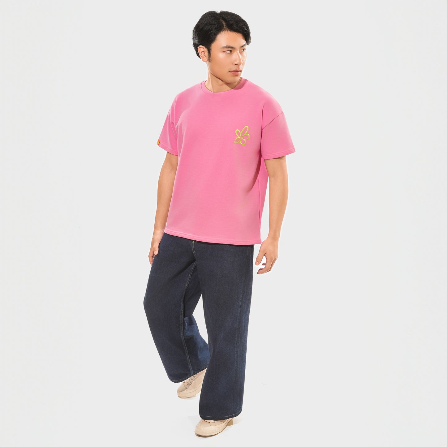 Malle Signature Pink Oversized T-Shirt