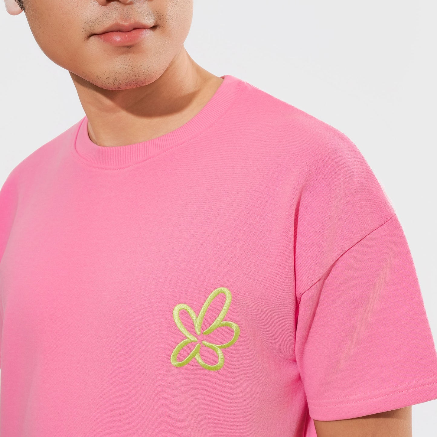 Malle Signature Pink Oversized T-Shirt
