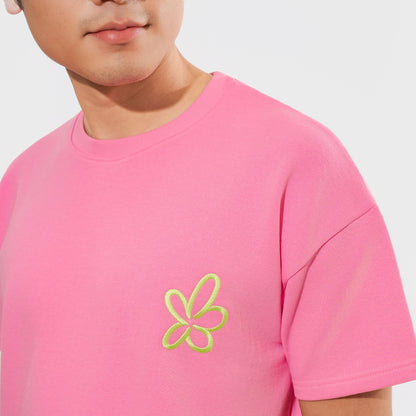 Malle Signature Pink Oversized T-Shirt