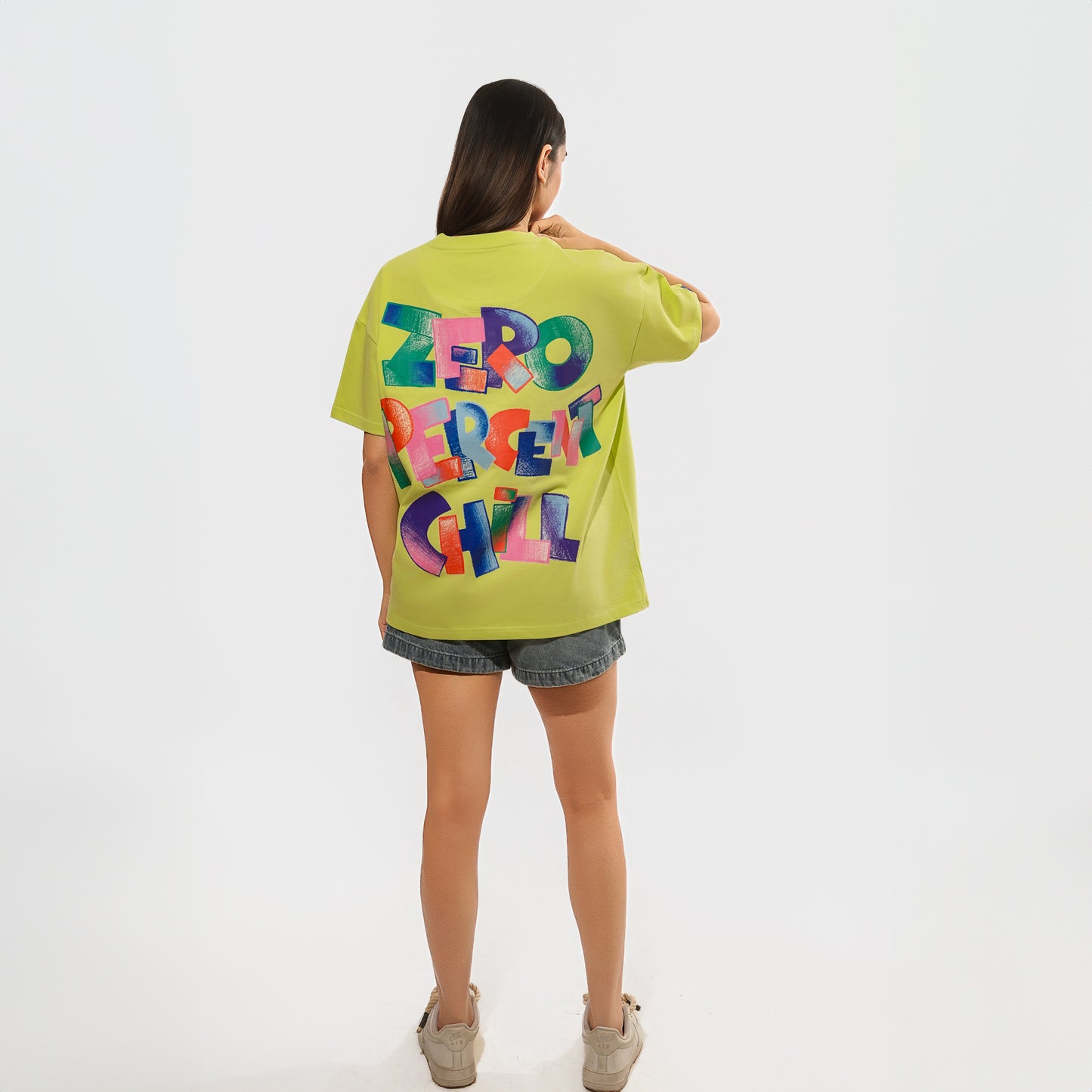 Malle Zero Chill Lime Oversized T-Shirt