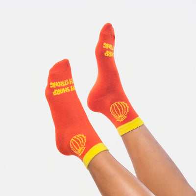 Malle Unisex Stay Sharp Cactus Ankle Length Socks