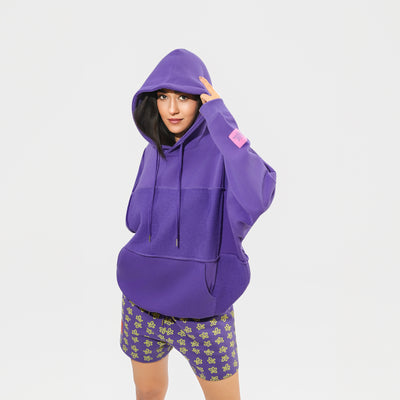 Malle Cut-N-Sew Purple Hoodie