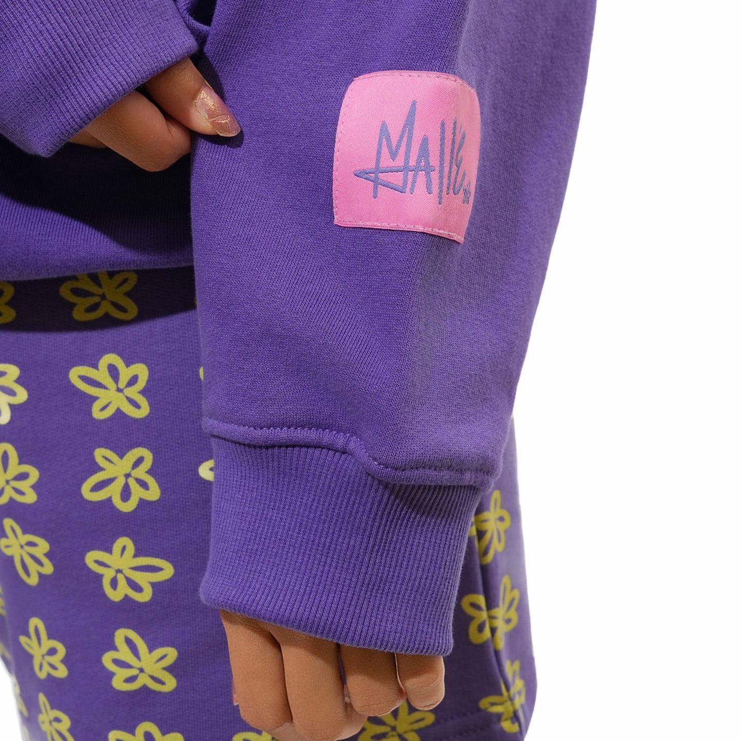Malle Cut-N-Sew Purple Hoodie