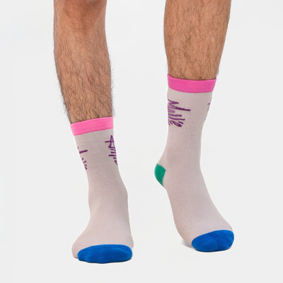 Malle Essentials Unisex Colour Pop Ankle Length Socks