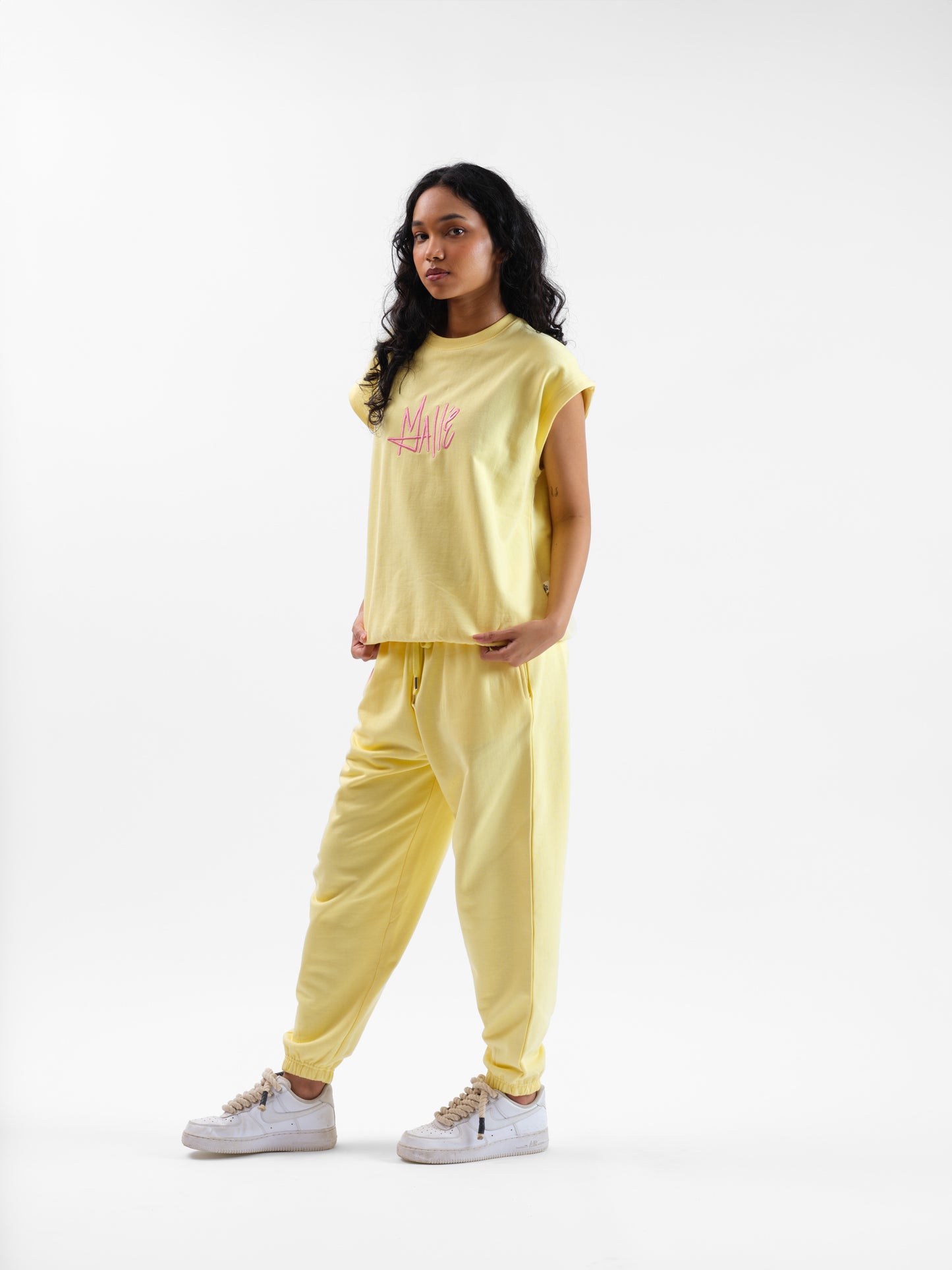 Malle Buttercream Sleeveless Boxy Top