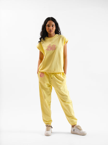 Malle Buttercream Sleeveless Boxy Top