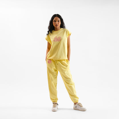 Malle Buttercream Sleeveless Boxy Top