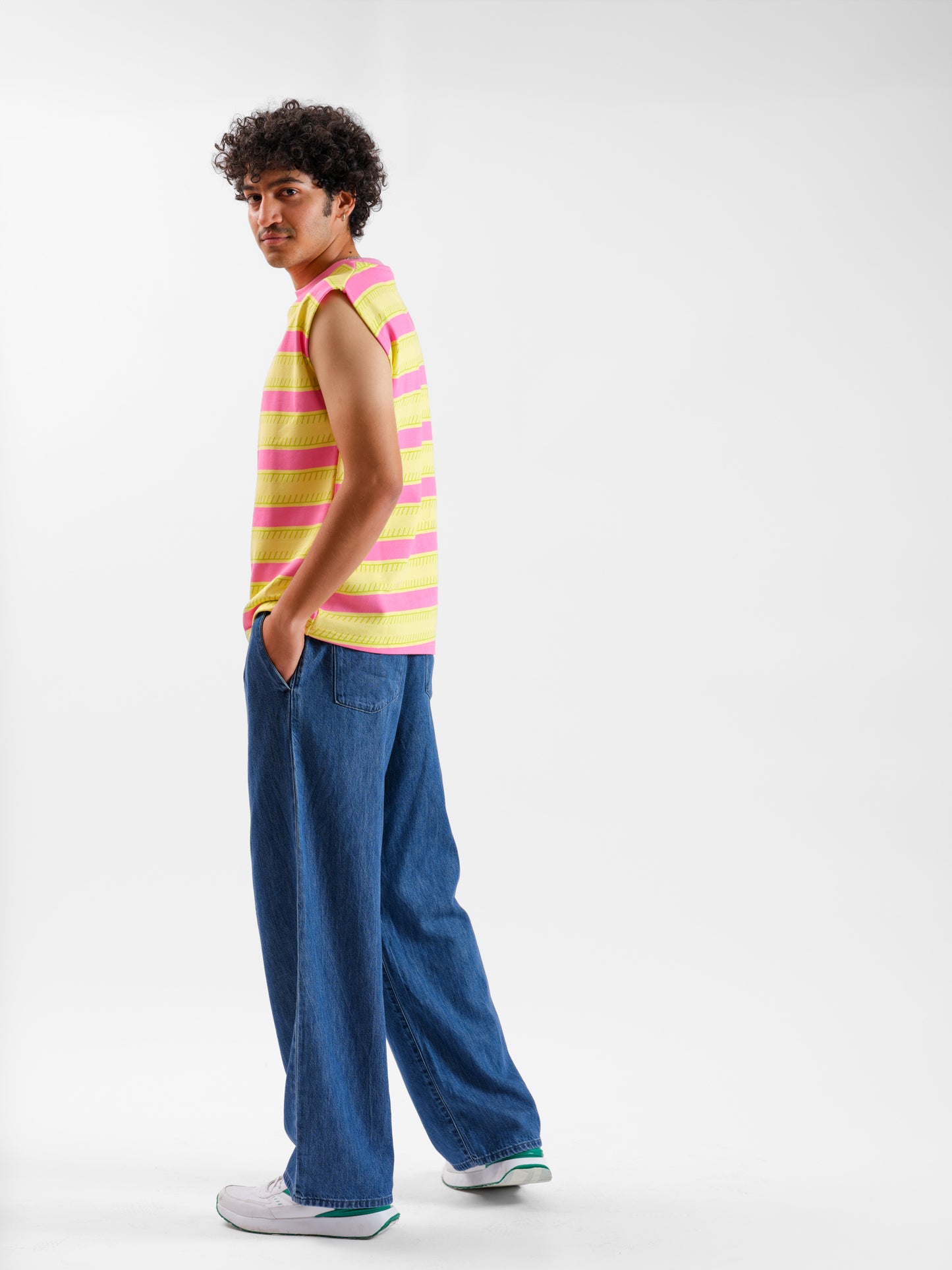 Malle Tangerine Sleeveless Tank Top