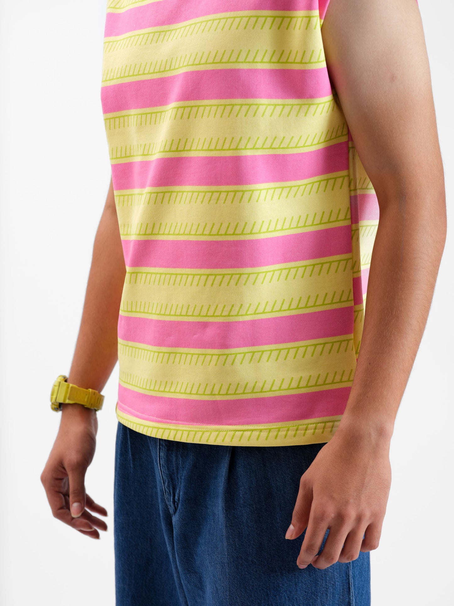 Malle Tangerine Sleeveless Tank Top
