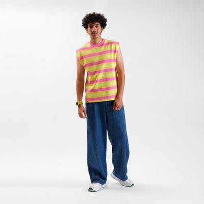 Malle Tangerine Sleeveless Tank Top