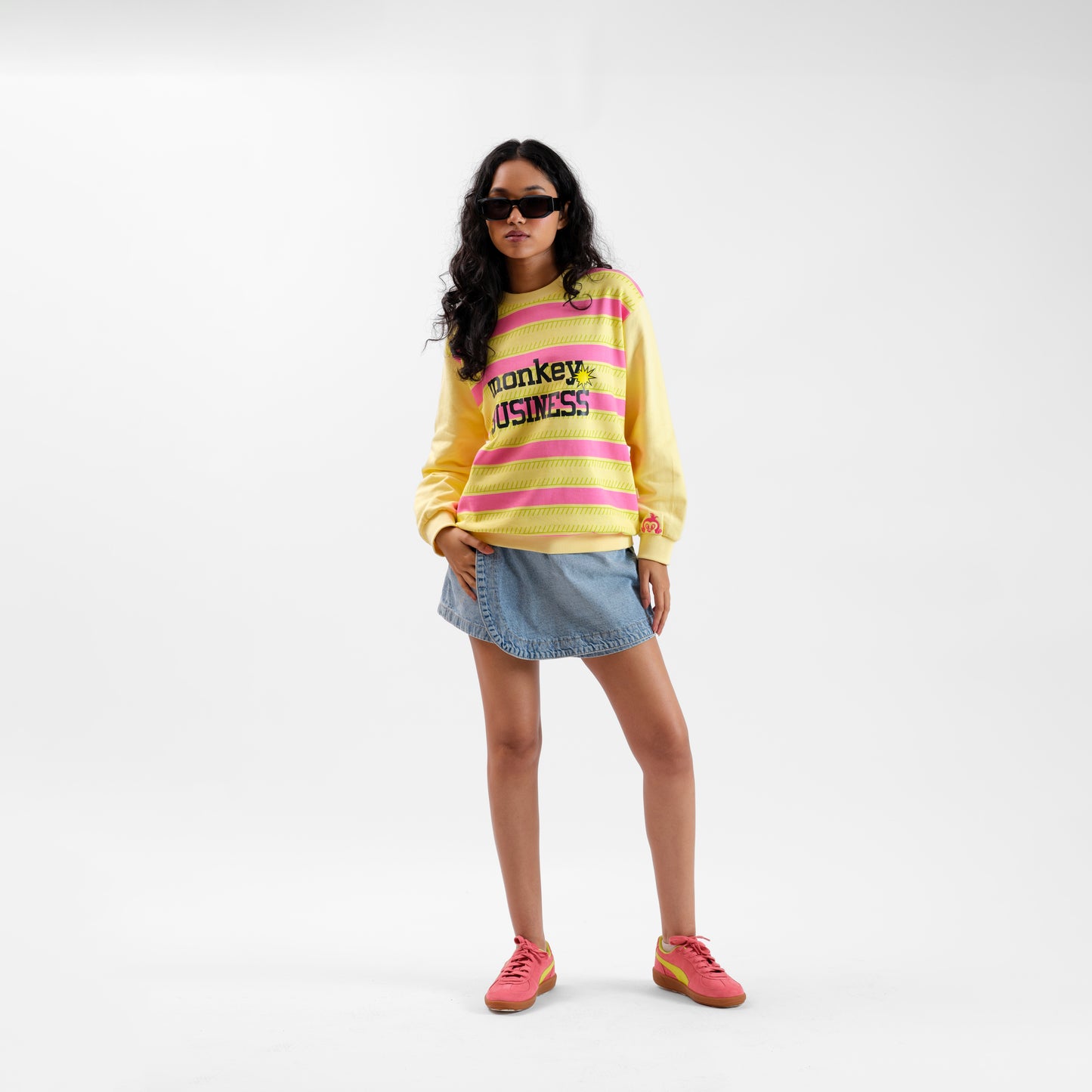 Malle Bananarama Round Neck Sweatshirt