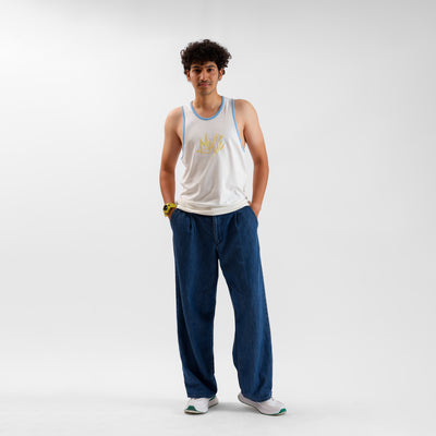 Malle Champagne Racerback Tank Top